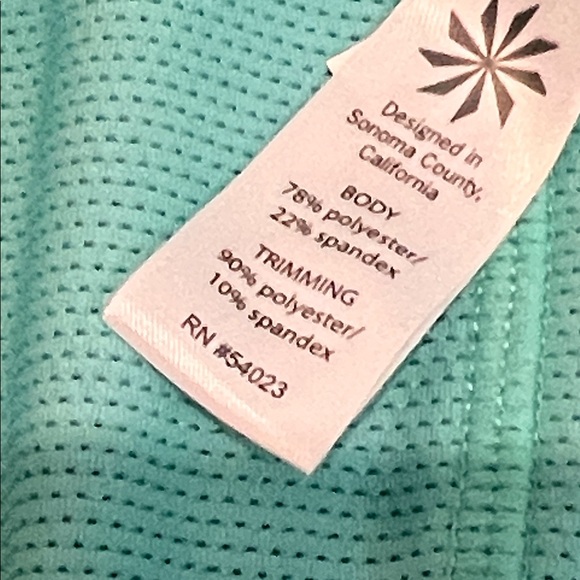 Athleta Skort Bundle 2X Black + Aqua Athletic Skirts Built-In Shorts Activewear - Picture 9 of 15